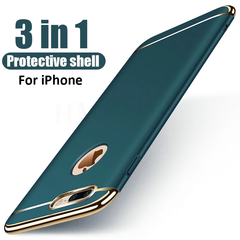 Роскошные 360 Полное покрытие чехол для мобильного телефона iphone 11 12Pro Max 6 6s 7 8 плюс 5