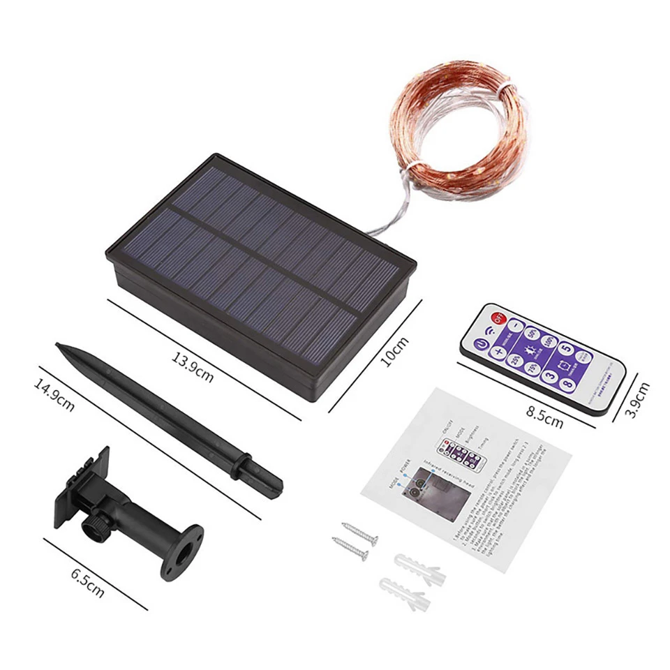 

String Solar LED Lights Outdoor 32M/22M/12M Solar Garland Fairy String Light For Party Garden Decoration Outdoor LED Lamp