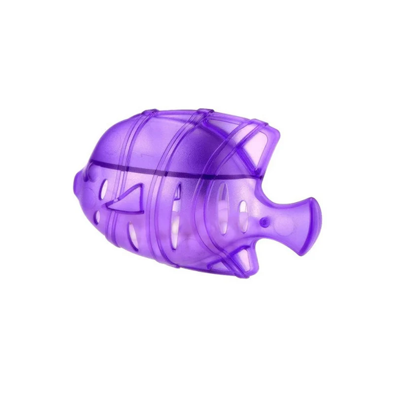 

1pcs Universal Fish Tank Humidifier Cleaning Ball Blue Purple Fish-shape Water Cleaning Filter Fish Tank Pet Accessories