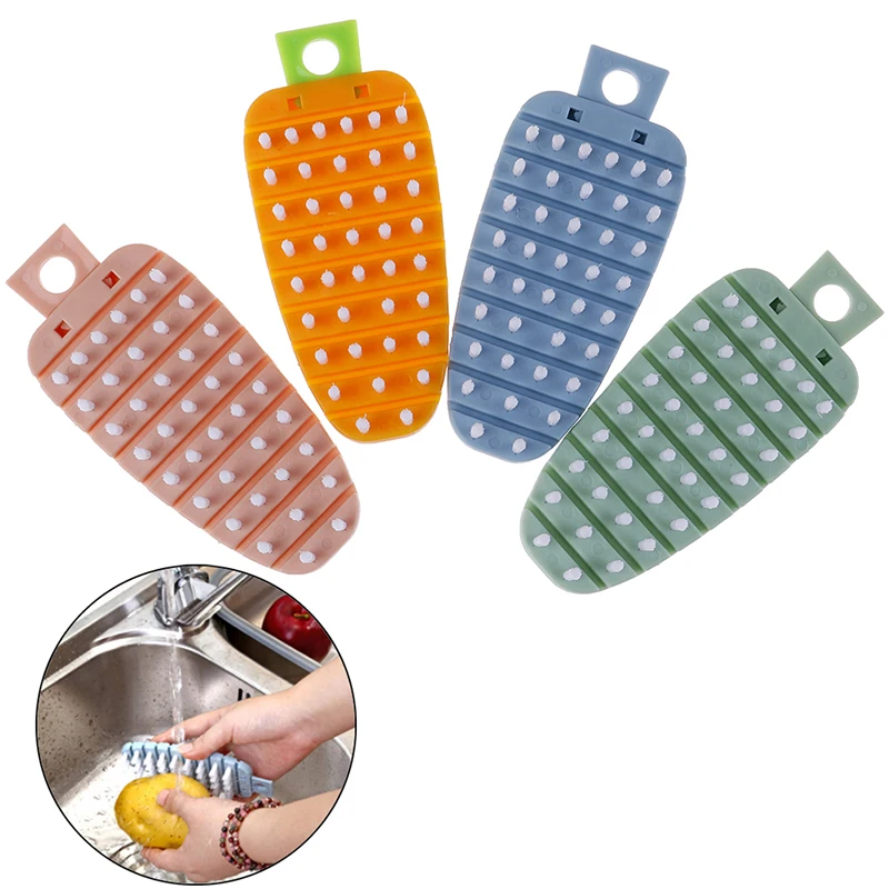 1 шт. Кухня фруктов и щетка для овощей мытья губка скребок | Дом сад