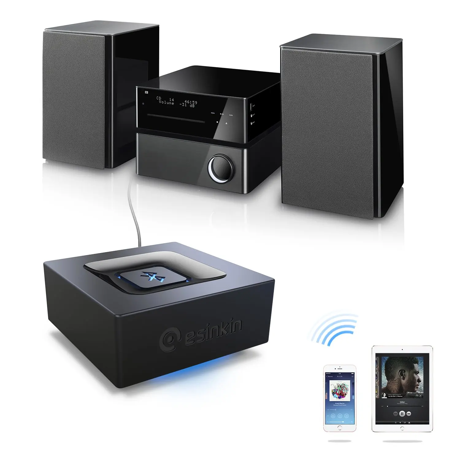 Bluetooth-аудиоадаптер для потоковой передачи музыки | Электроника