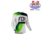 Футболки huup fox MTB, новинка 2021, детская быстросохнущая Джерси для мотокросса, рубашка для горного велосипеда Downhil DH, одежда для мотоцикла MX