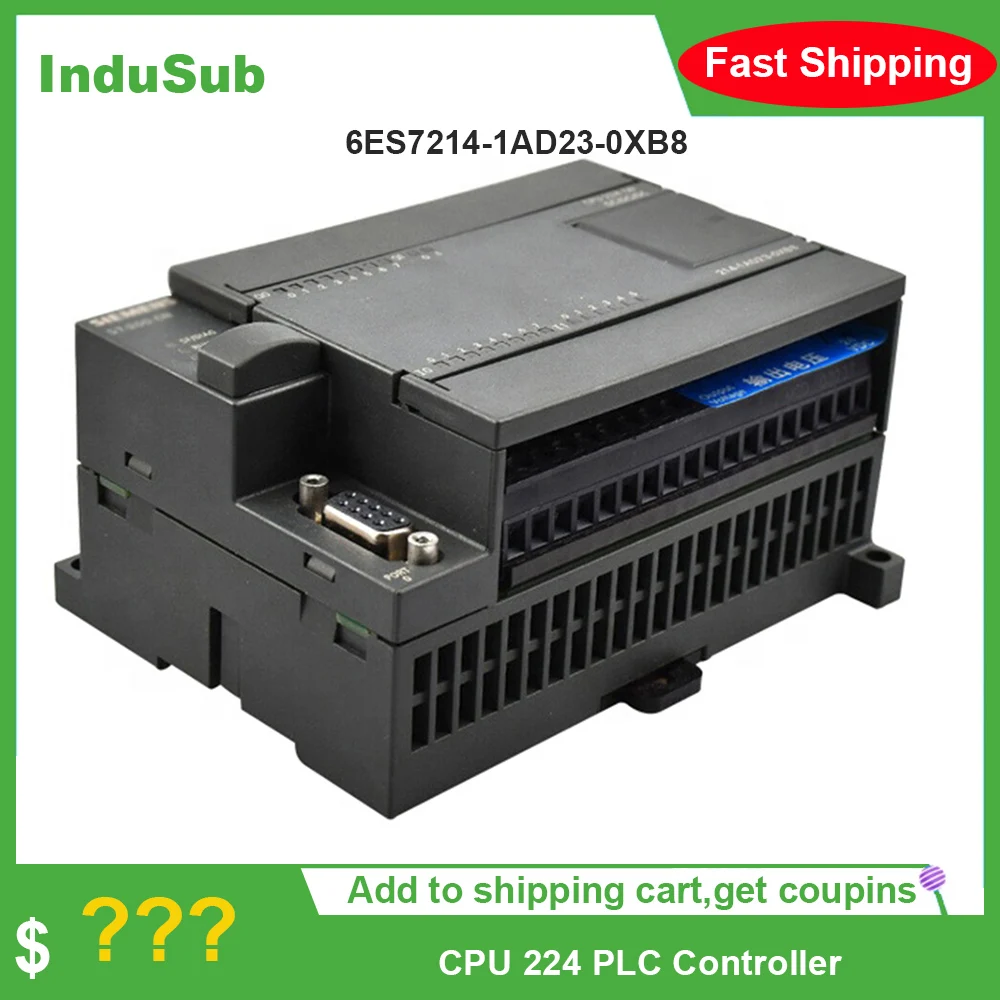 

6ES7 214-1AD23-0XB8 CPU 224CN Controller Compatible S7-200 PLC Transistor type 214-1BD23-0XB8 Type PLC