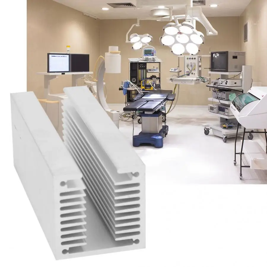 Алюминий ребро охладителя U Тип TO-3P теплоотвод плотные зуб радиатор охлаждения