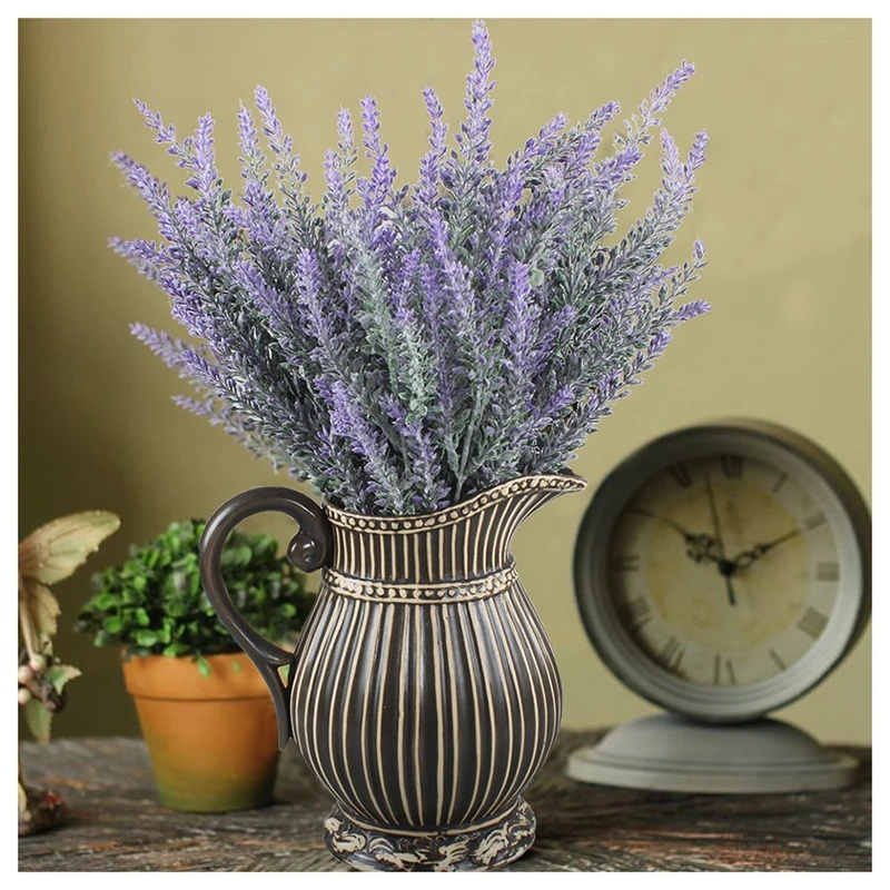 4 шт. Искусственный пластик Лавандовый букет в фиолетовых цветочных композициях