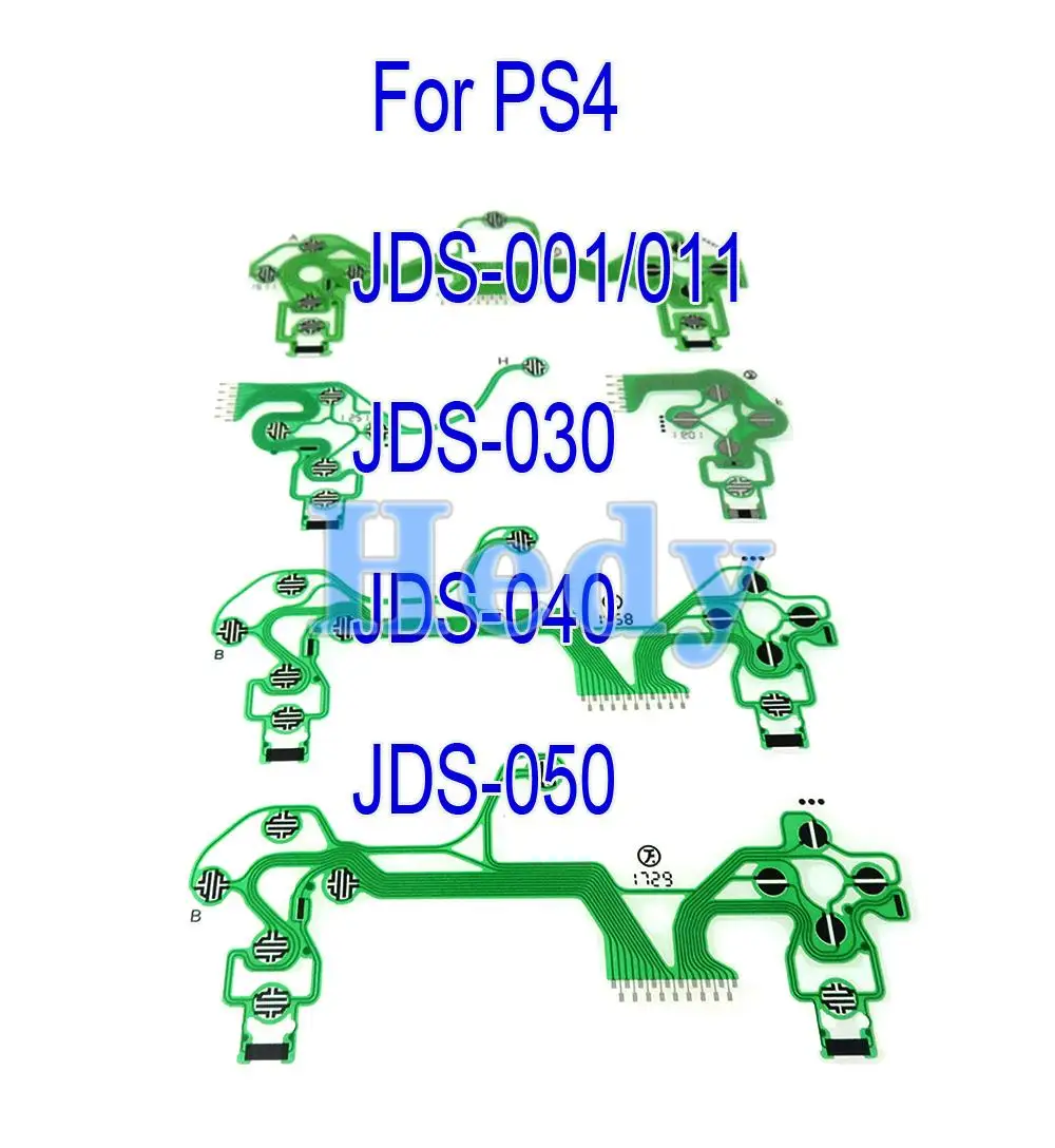100 шт. проводящая пленка клавиатура гибкий кабель PCB кнопки для PS4 4 Pro Slim JDM JDS