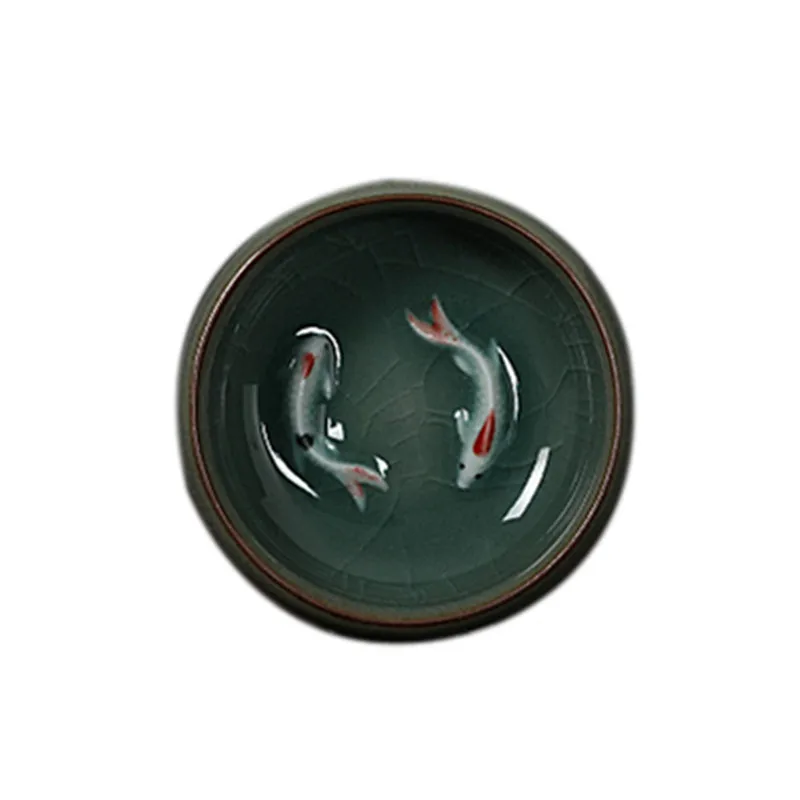 Китайский фарфор Longquan Celadon китайская чайная чашка кунг-фу для чая блюдце с