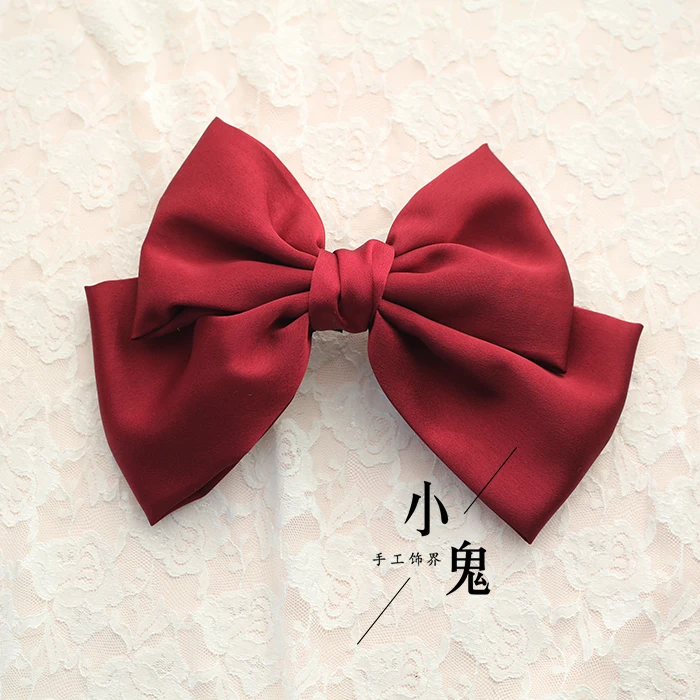 Женская заколка для волос COYOUNG элегантная большая повязка с бантом в Корейском