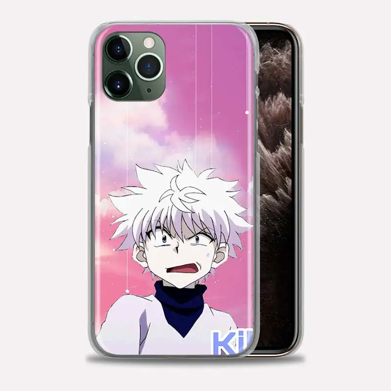 

Cute Hunter X Hunter Hisoka Bumper Case For iPhone 11 Pro Max 12 Pro X XS Max XR 7 8 6 6S Plus SE Hard PC Phone Bags Cover Coque