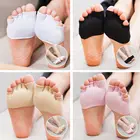 Комплект из 2 предметов, дышащие хлопковые носки с отдельными пятью пальцами ног эластичный корректор для большого пальца стопы можно рукав протектор вальгусная стопа с вальгусной деформацией носок корректор, забота о ногах инструменты