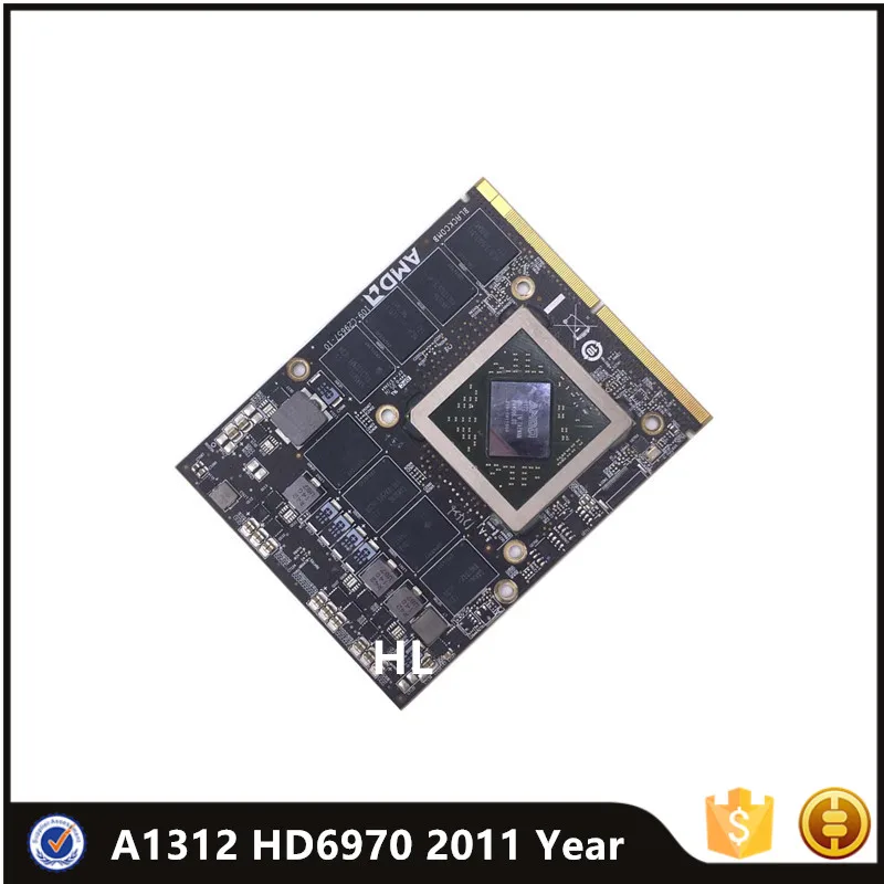 A1312 HD6970 2 ГБ 1 Гб видеокарта для iMac 27 &quotHD 6970M hd6970m 1G AMD Radeon VGA 109 C29657 10 2011 год 216 0811000