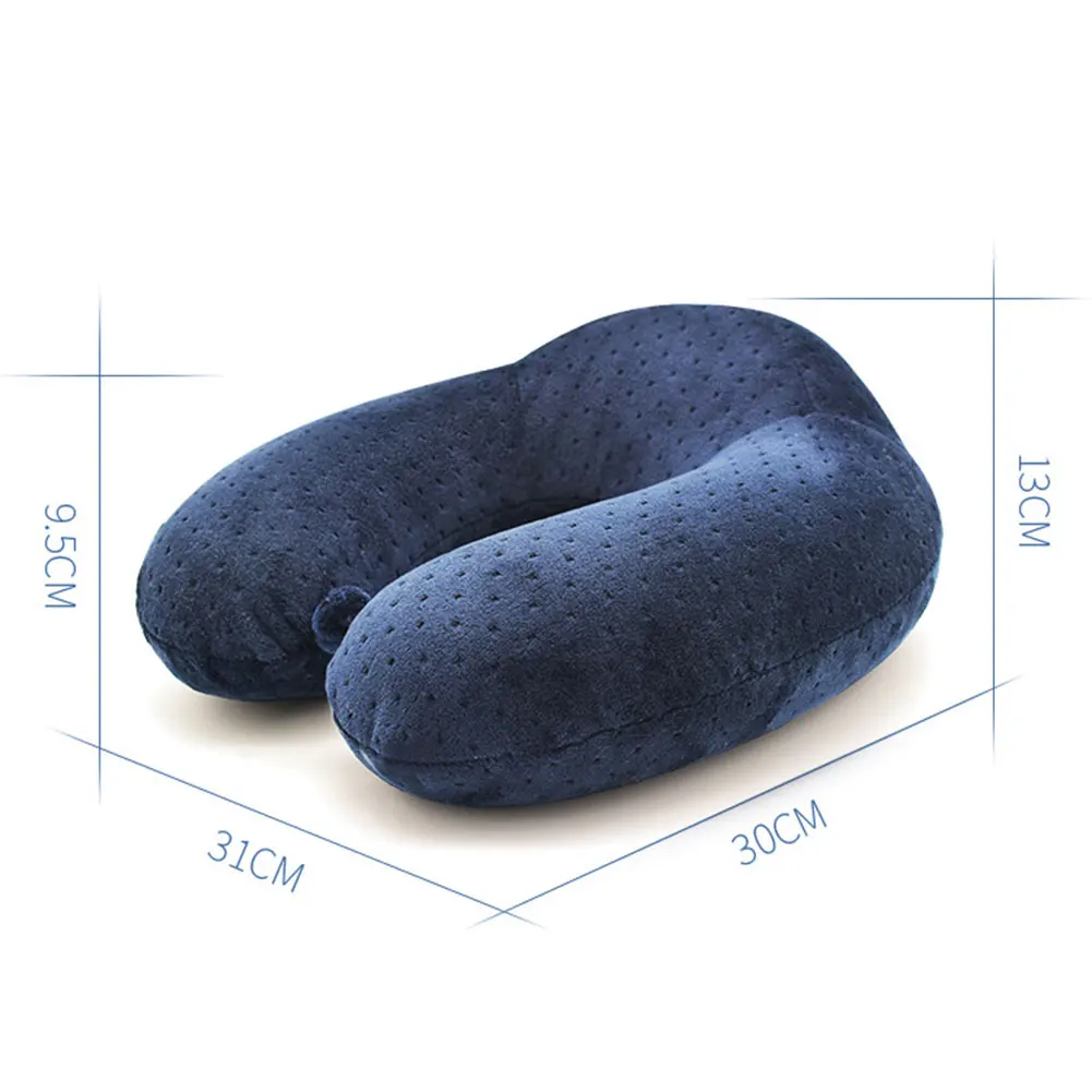 Новые u образные подушки для шеи с эффектом памяти мягкие медленный отскок