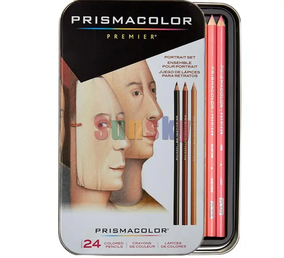 США Prismacolor Premier 24 цвета кожи цвет Портрет карандаш жирной мягкий большое ядро