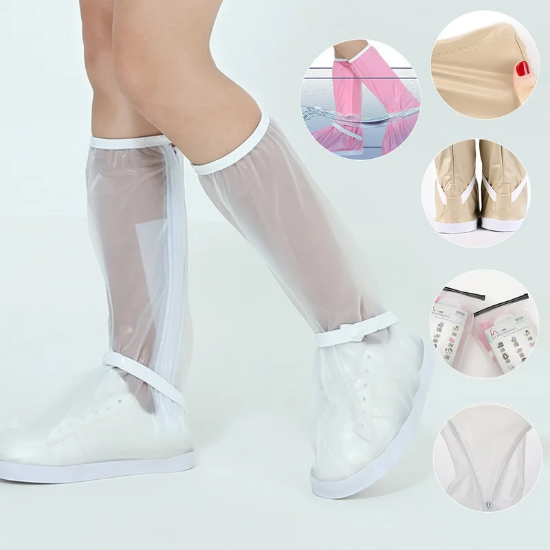 Водонепроницаемые бахилы резиновые сапоги многоразовые мотоциклетные