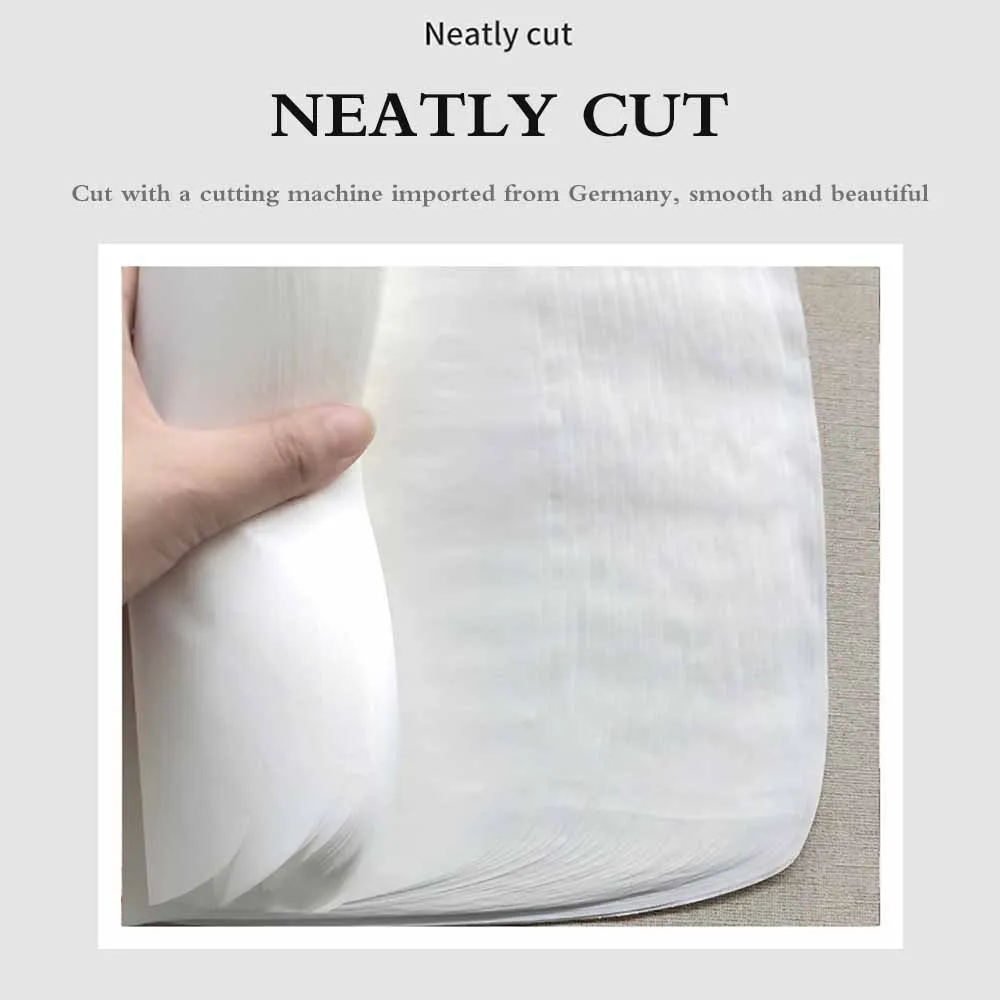 

100pcs Round Baking Paper Circle Parchment Paper Liner BBQ Oven Patty Hamburger Paper Cake Non-Stick Baking Tool