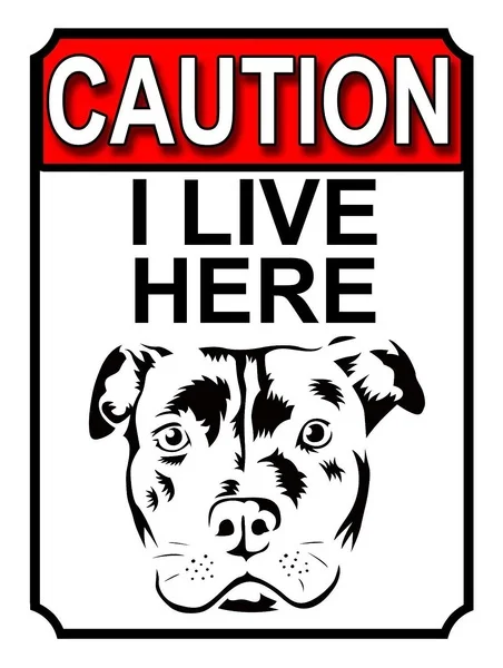 

Caution I Live Here Retro tin sign nostalgic ornament metal poster garage art deco bar cafe shop