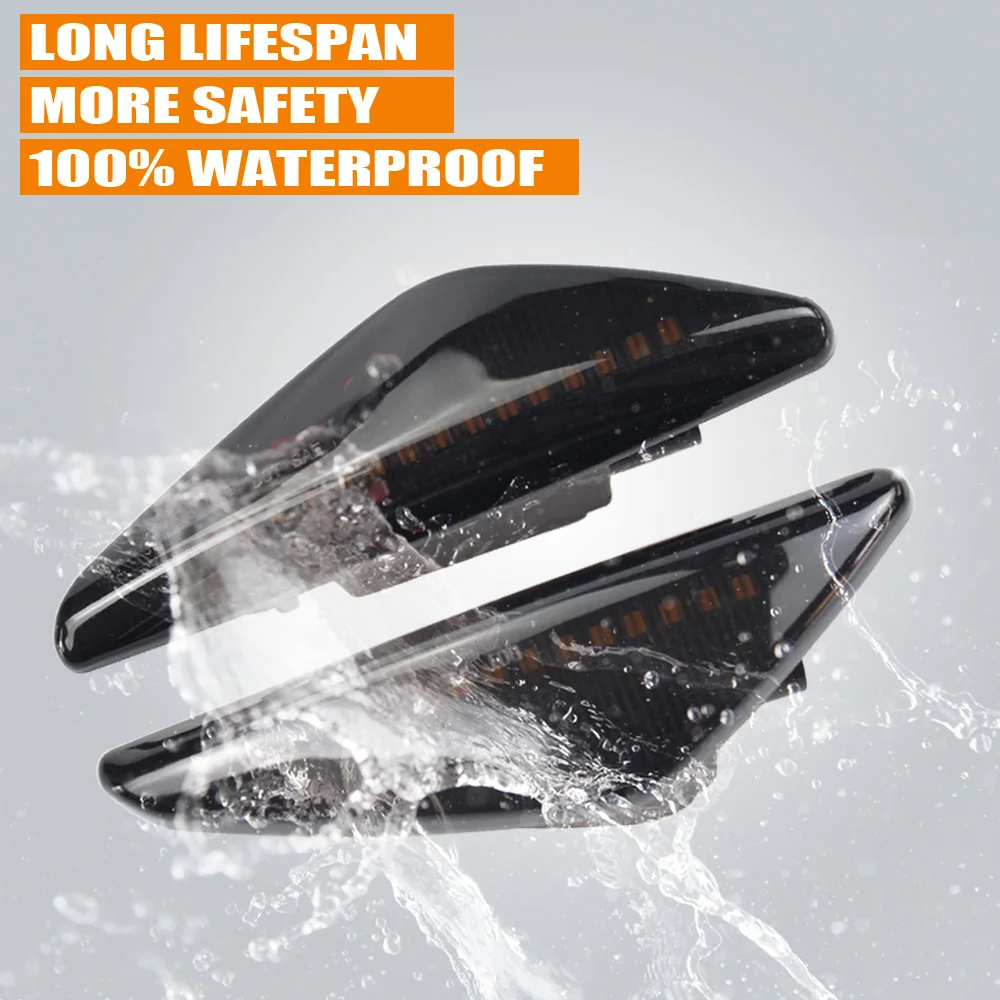 Светодиодный динамический боковой указатель поворота для BMW X3 F25 X5 E70 X6 E71 E72 2007-2019 |