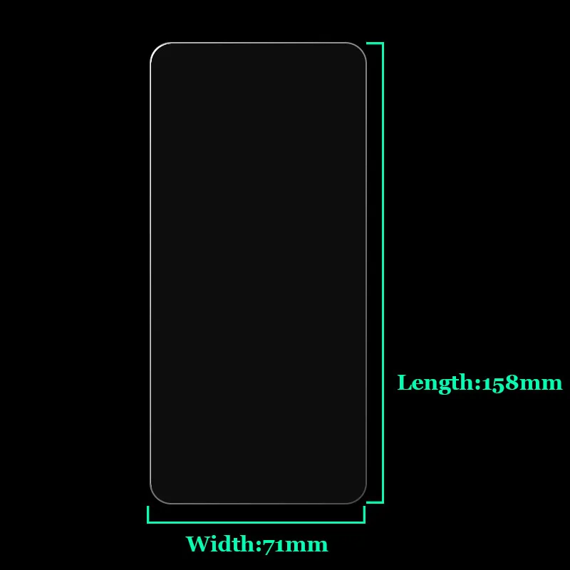10 unids/lote para Doogee V10 5G 6,39 "9H dureza 2.5D Ultra-delgada templado Protector de pantalla de pel&iacute;cula de vidrio guardia-2