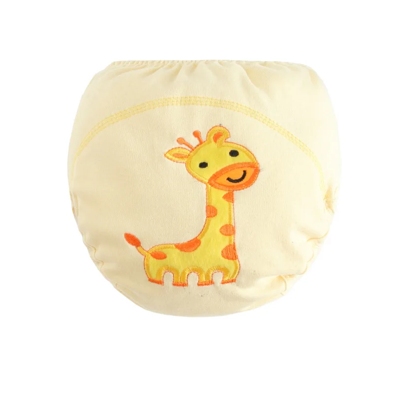 Милые детские подгузники многоразовые памперсы тканевые моющиеся Детские