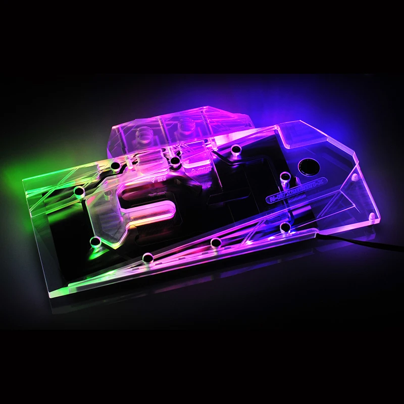 Bykski полное покрытие видеокарты блок воды для основателей NVIDIA издание 2080/2080ti /VGA