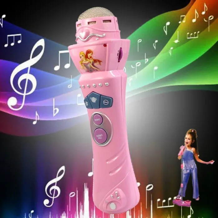 

Factory Price Echo Microphone Mic Voice Changer Toy Gift Birthday Present Kids Party Song Develop Kids Thinking Fun Toy Dropship