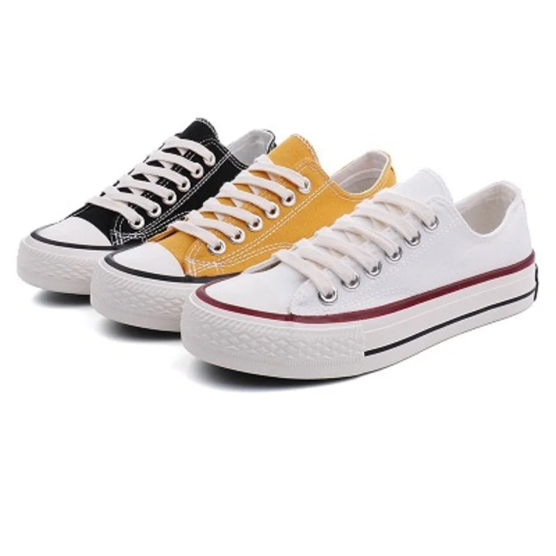 

My-Love 2020 Fashionable Women's Cool Street Sneakers Breathable Ladies Casual Shoes Female Classic Candy Color Canvas Shoes