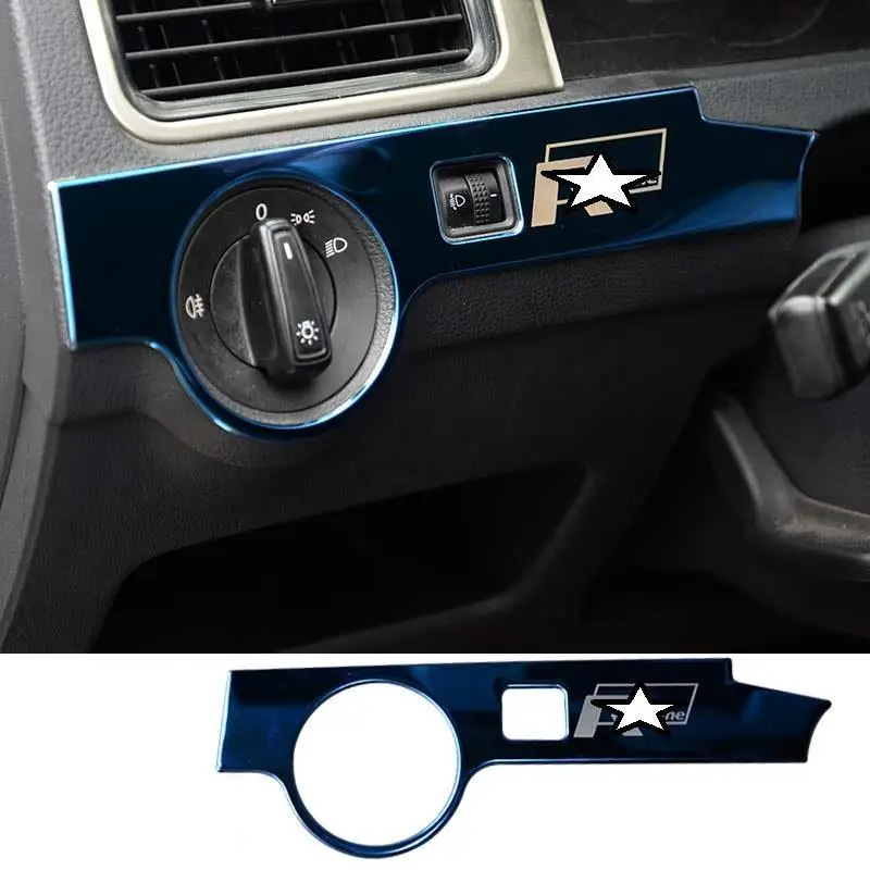 Автомобильный хромированный автомобильный налобный фонарь аксессуары для