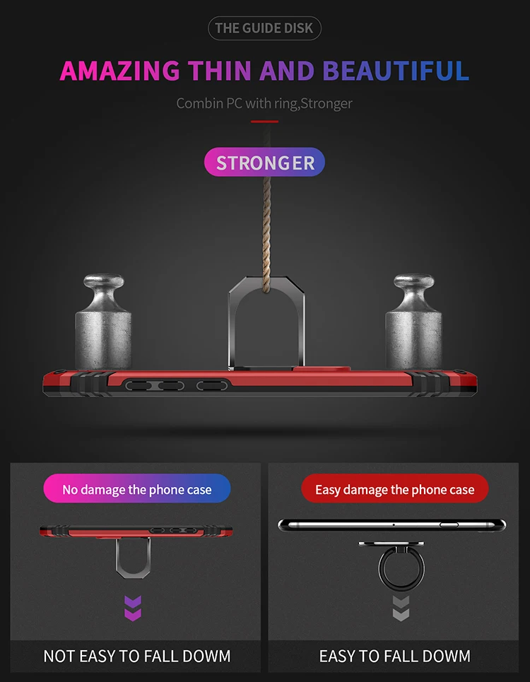 Противоударный чехол KEYSION Armor для huawei P30 mate 20 Pro P20 Lite, чехол-подставка для автомобильного кольца, чехол для mate 20 X Nova5 Pro P30 Lite