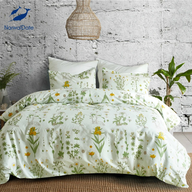 Комплект постельного белья NarwalDate пододеяльник двойная кровать Королевский