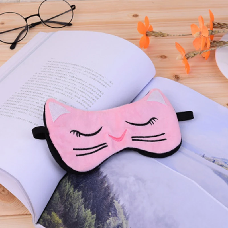 Новинка 2019 милая маска для сна с животными глаз повязка на глаза Мягкая подарок