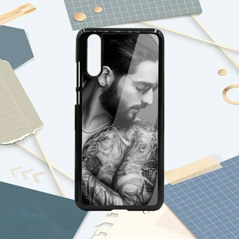 

Colombian singer Maluma Phone Case PC For Samsung galaxy S note 8 9 20 10 e lite2019 plus pro ultra