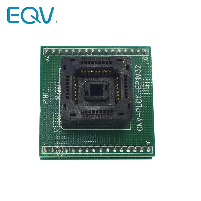Высокое качество Чип программист PLCC32 адаптер гнездо CNV-PLCC-EP1M32 0324-309 с платой для BIOS PLCC32