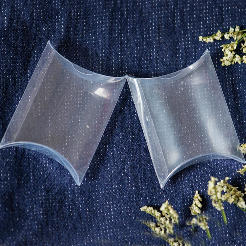 

Прозрачная подарочная коробка из ПВХ для конфет, подушка, подарок на день рождения, свадьбу, детский праздник, бумажные конфетные пакеты/укр...