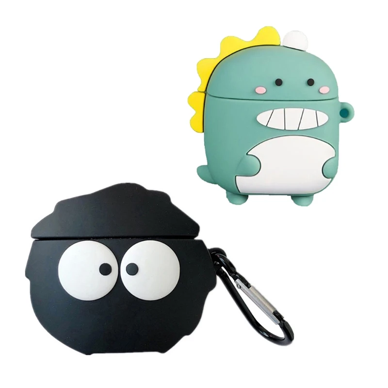 

Anti-fall Cartoon Dust-proof Protective Cover Silicone Case for OnePlus Buds TWS Wireless Earphone