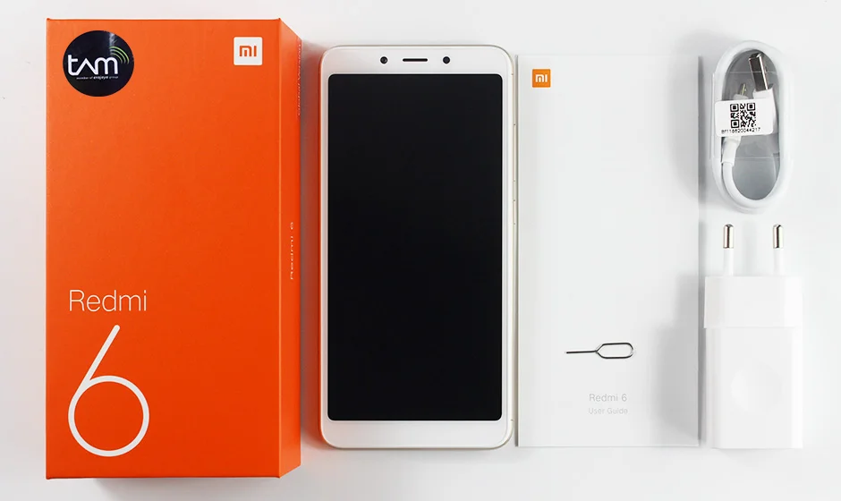 Xiaomi Redmi 6 с глобальной версией, 4 ГБ, 64 ГБ, Helio P22, Восьмиядерный процессор, 5,45 дюйма, 18:9, полноэкранные мобильные телефоны, 12 Мп+ 5 МП, AI, две камеры OTA