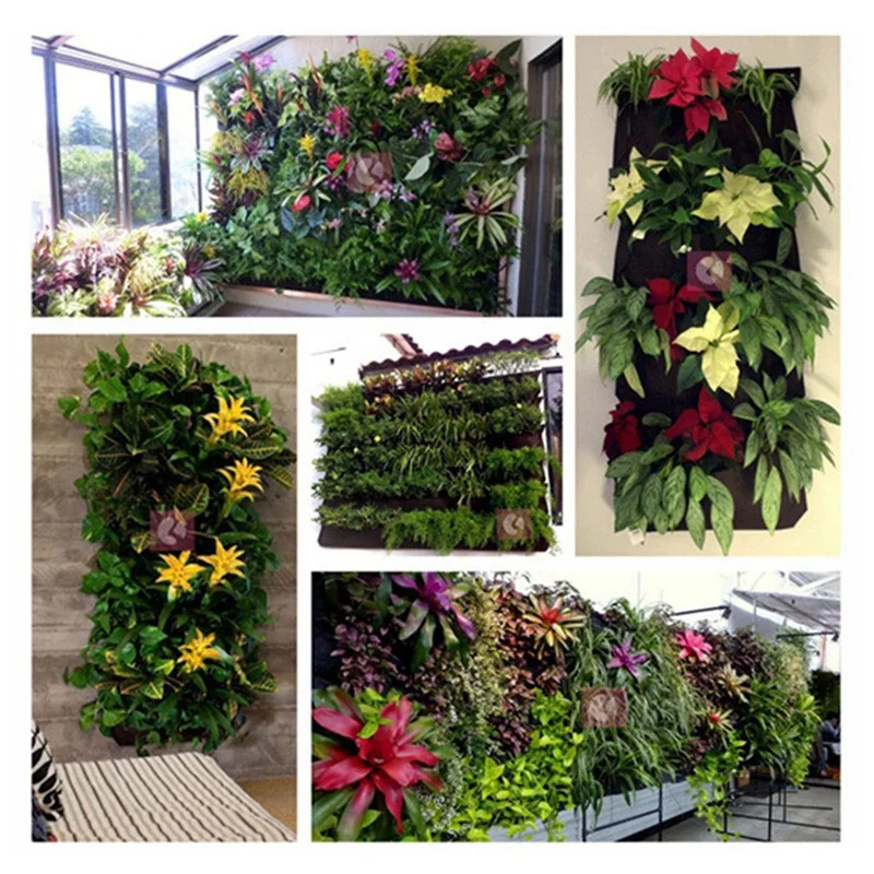 Мешки для посадки настенный садовый плантатор 36 карманов мешок выращивания