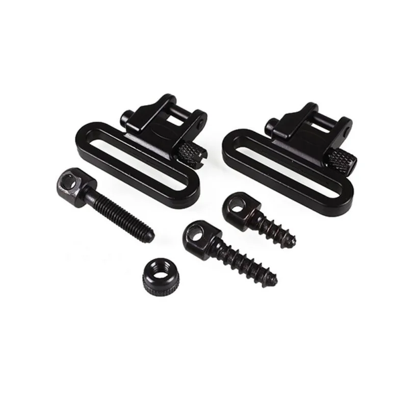 

2 pcs/lot 1.25'' Sling Swivels With 3 Pcs Screw Studs Heavy Duty Sling Swivel Set Swivels