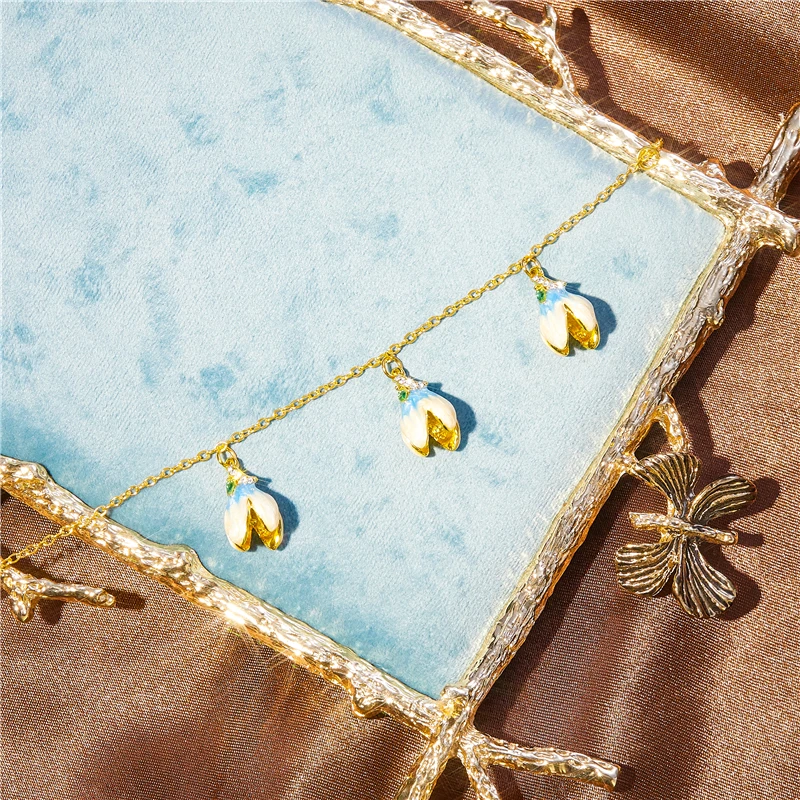 

Fashion popular creative light luxury golden flower bracelet women's wedding prom party friend holiday gift jewelry wholesale