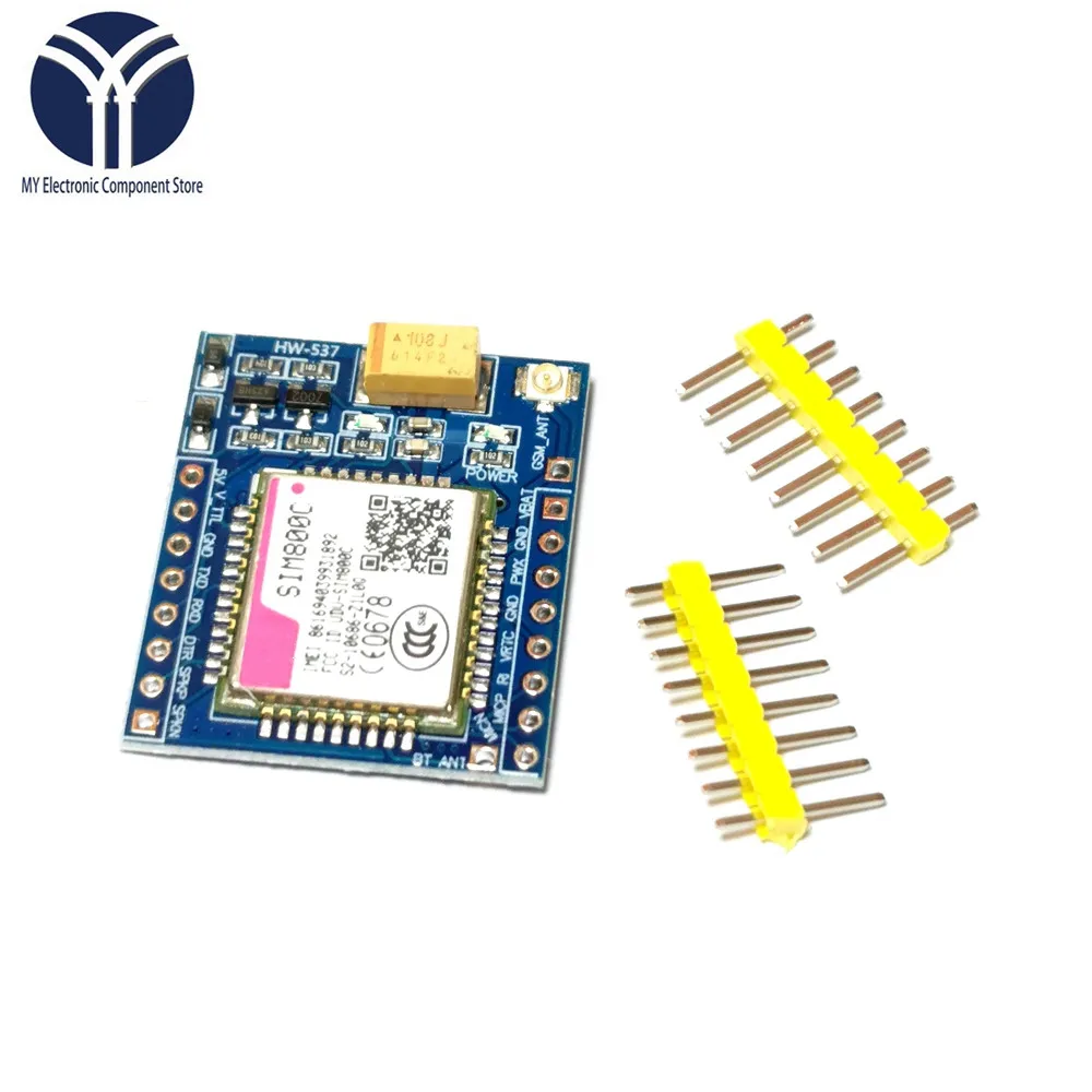 Плата разработки SIM800C GSM GPRS модуль 5 В/3 3 в TTL IPEX с Bluetooth и TTS для Arduino STM32 C51 |
