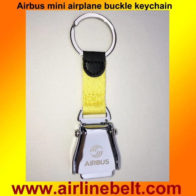 Лидер продаж пряжка для ремня безопасности аэробуса брелок ключей любителей
