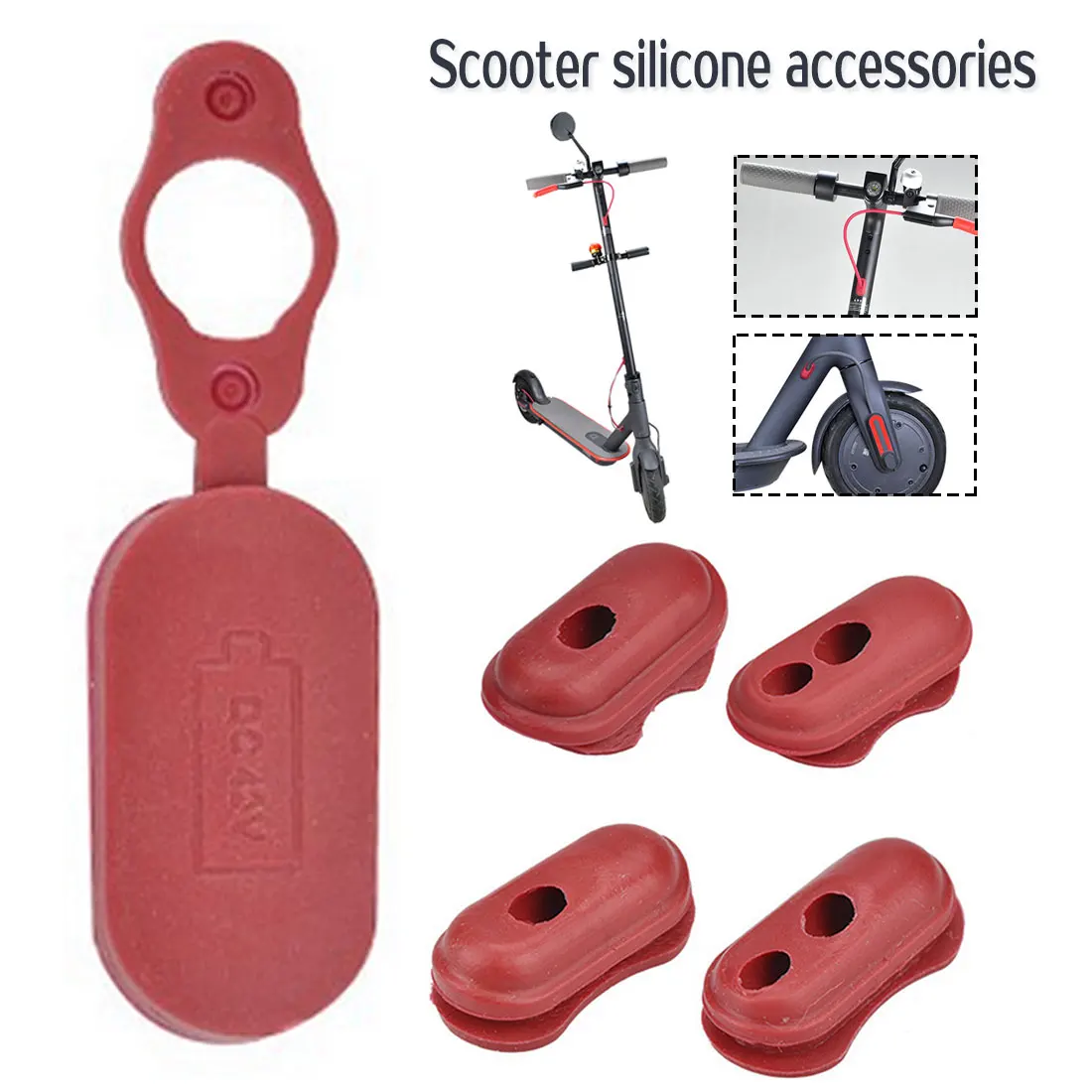 1/4 шт. Замена скейтборд Батарея Мощность Зарядное устройство зарядки Порты и