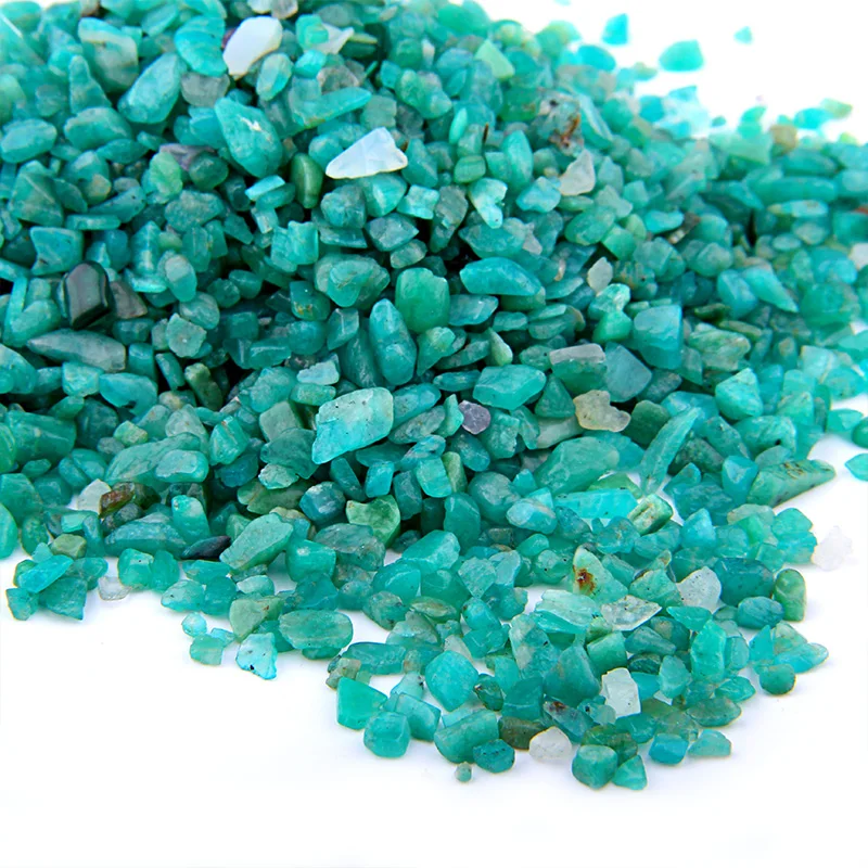 Амазонитовые фишки бусины натуральный камень Нерегулярные для DIY цепочки и
