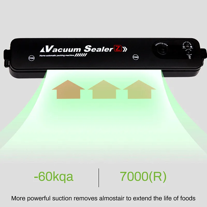 

US/UK/EU Vacuum Sealer Machine Automatic Food Sealer for Food Savers Dry & Moist Modes Compact Design Vacuum Packing Machine