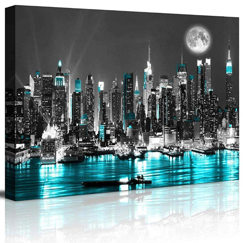 

5D Diamond Painting new york black and white city landscape Home Decor Full Drill Embroidery Handicraft Art Kits Picture EE208