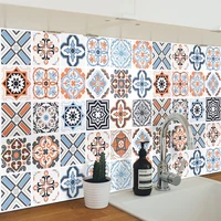 bathroom waterproof thicken floor stickers self adhesive wallpaper living room kitchen tiles ground wall renovation decors