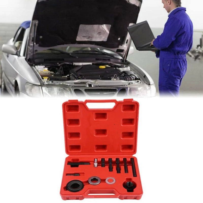 Инструменты для снятия шкива генератора съемника гидроусилителя руля двигателя