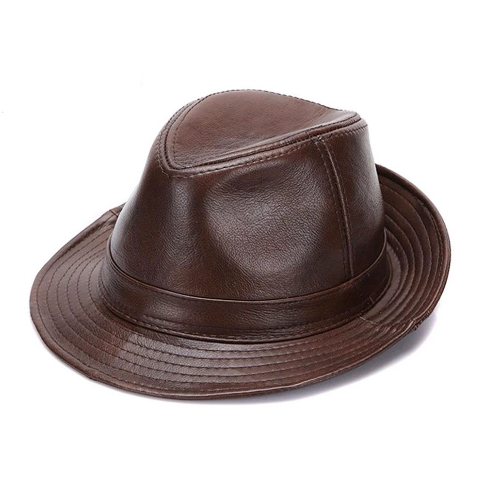 Новинка 2022 Брендовые мужские кепки из натуральной воловьей кожи осенне-зимние