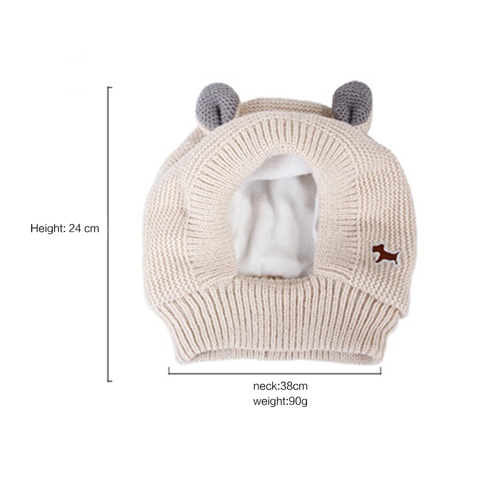 

1pcs Christmas Clothes Dog Hats Winter Warm Knitted Pet Dogs Hats Funny Cat Dog Clothes Accessories Pet Dress Up Dropshipping