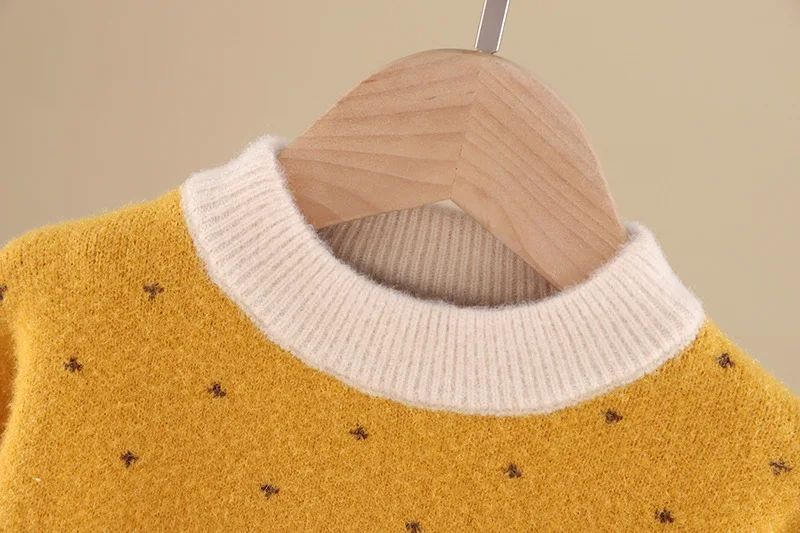 Демисезонный вязаный кардиган свитер детская одежда для малышей свитеры в