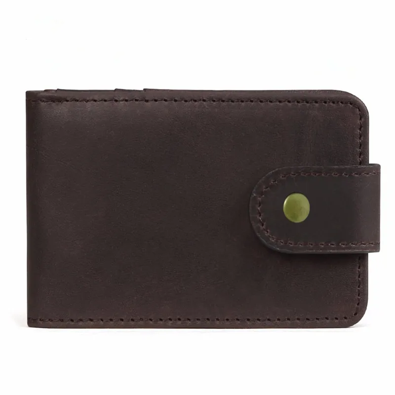 card wallet Новинка, двойной мужской кошелек, известный бренд, мужской кожаный Длинный кошелек, клатч, мужской кошелек для денег, ID держатель для карт, Carteira Masculina - Цвет: card wallet